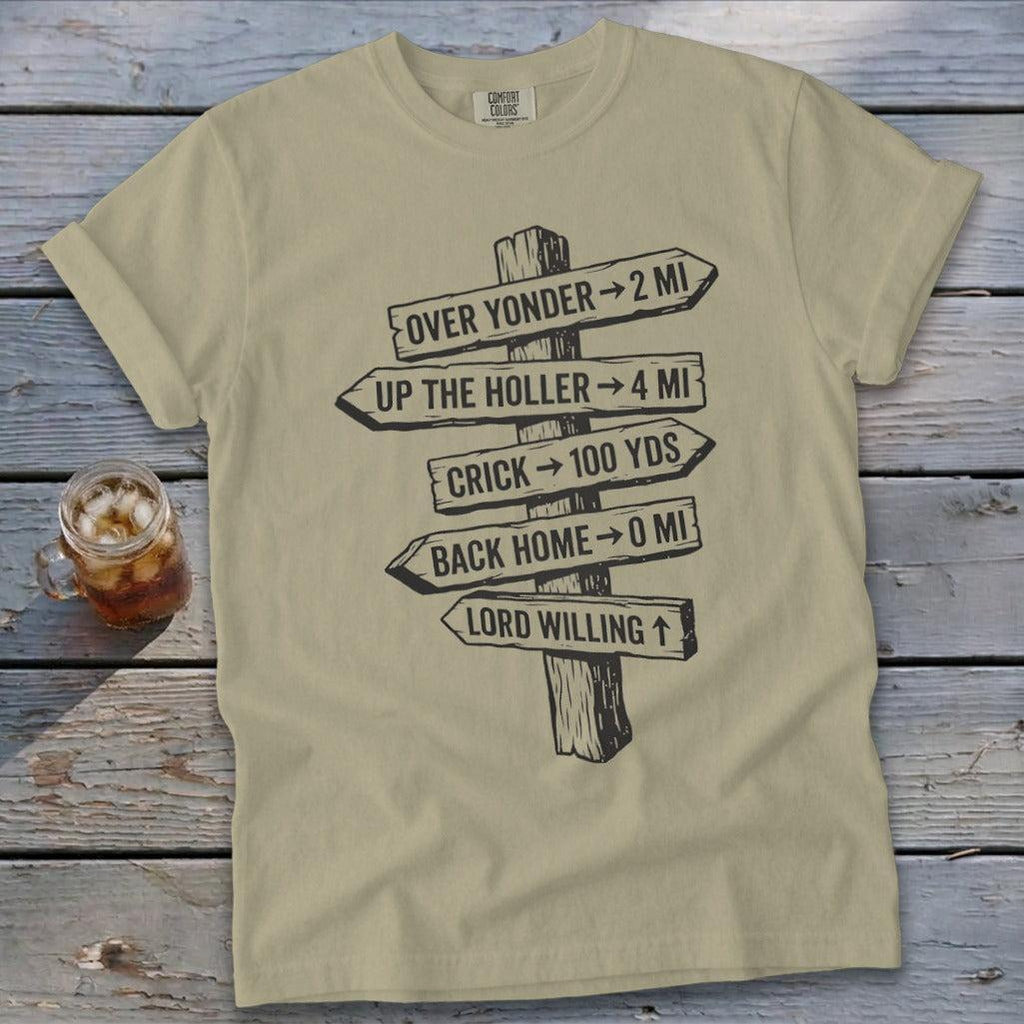 Sign Post Tee