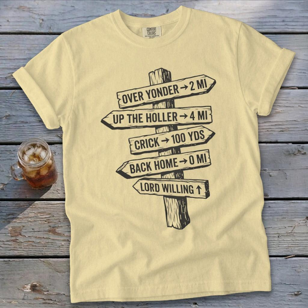 Sign Post Tee