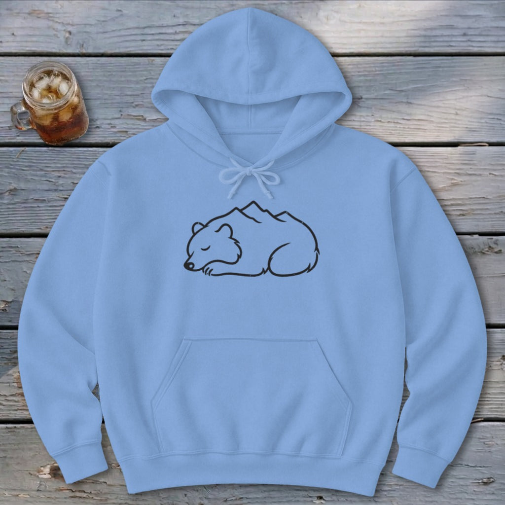 Sleeping Ridge Bear Hoodie