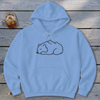Sleeping Ridge Bear Hoodie