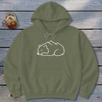 Sleeping Ridge Bear Hoodie
