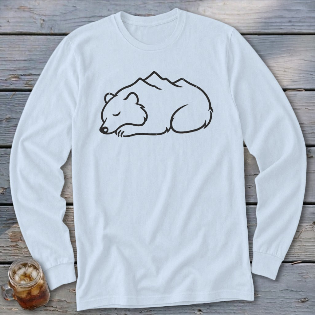Sleeping Ridge Bear Long Sleeve Tee