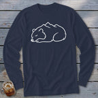 Sleeping Ridge Bear Long Sleeve Tee