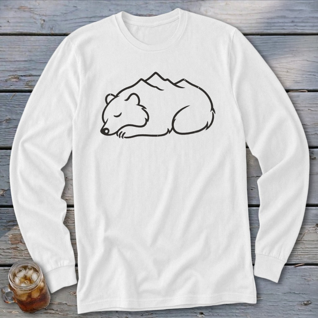Sleeping Ridge Bear Long Sleeve Tee