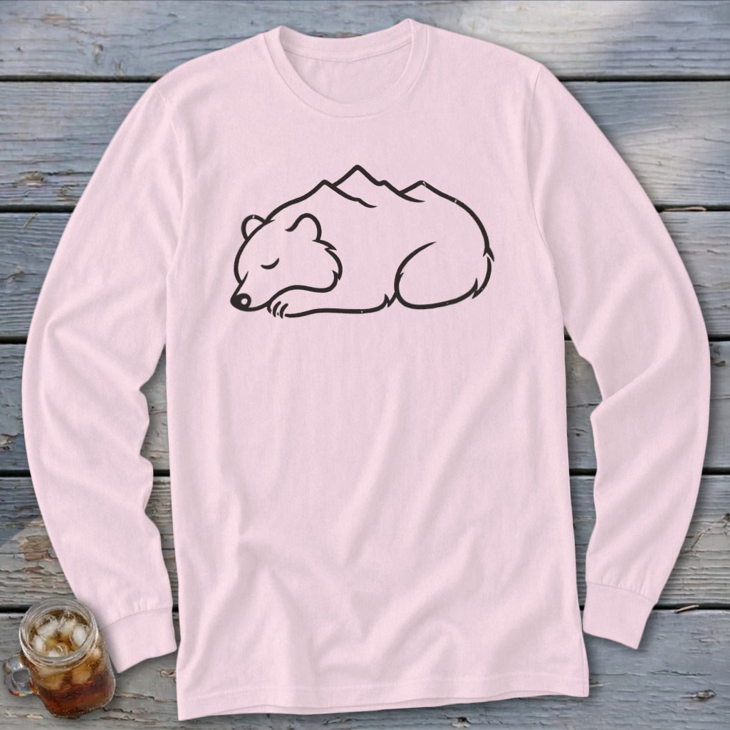 Sleeping Ridge Bear Long Sleeve Tee