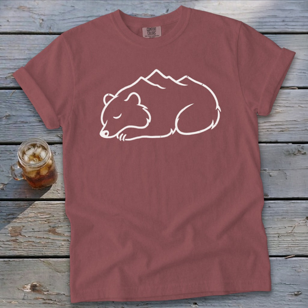 Sleeping Ridge Bear Signature Tee