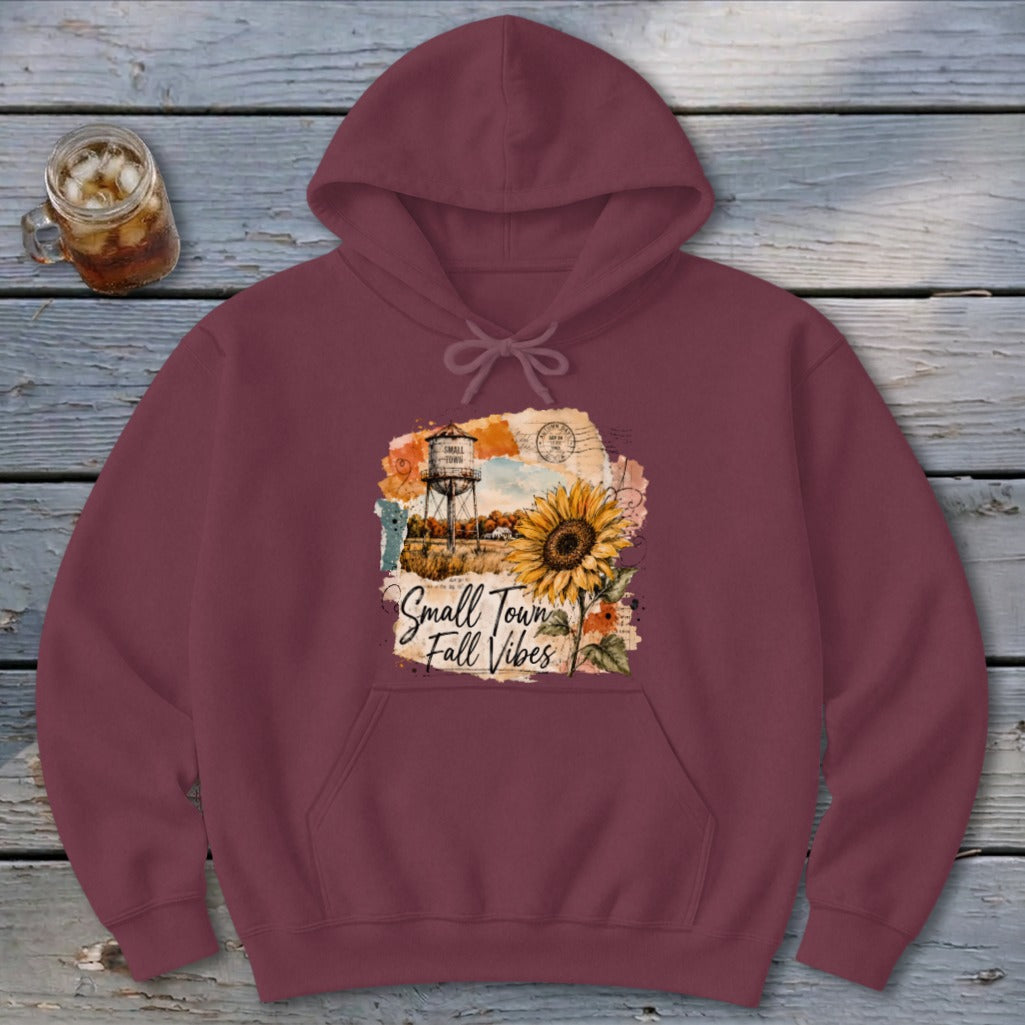 Small Town Fall Vibes Hoodie