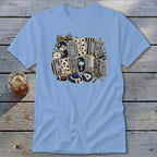 South Carolina Faux Chenille Fall Patch Classic Tee