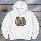 South Carolina Faux Chenille Fall Patch Hoodie