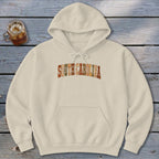 South Carolina Faux Embroidery Letters Hoodie