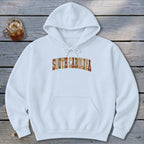 South Carolina Faux Embroidery Letters Hoodie