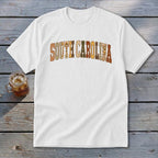 South Carolina Faux Embroidery Letters Youth Tee