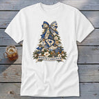 South Carolina Faux Patchwork Christmas Tree Classic Tee