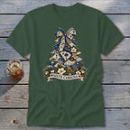 South Carolina Faux Patchwork Christmas Tree Classic Tee