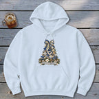 South Carolina Faux Patchwork Christmas Tree Hoodie