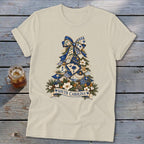 South Carolina Faux Patchwork Christmas Tree Softstyle Tee