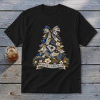 South Carolina Faux Patchwork Christmas Tree Youth Tee