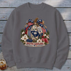 South Carolina Faux Patchwork Pumpkin Sweatshirt