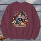 South Carolina Faux Patchwork Pumpkin Sweatshirt