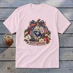 South Carolina Faux Patchwork Pumpkin Youth Tee