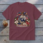 South Carolina Faux Patchwork Pumpkin Youth Tee