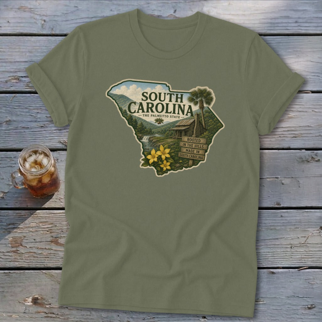 South Carolina Homeplace Scene Softstyle Tee