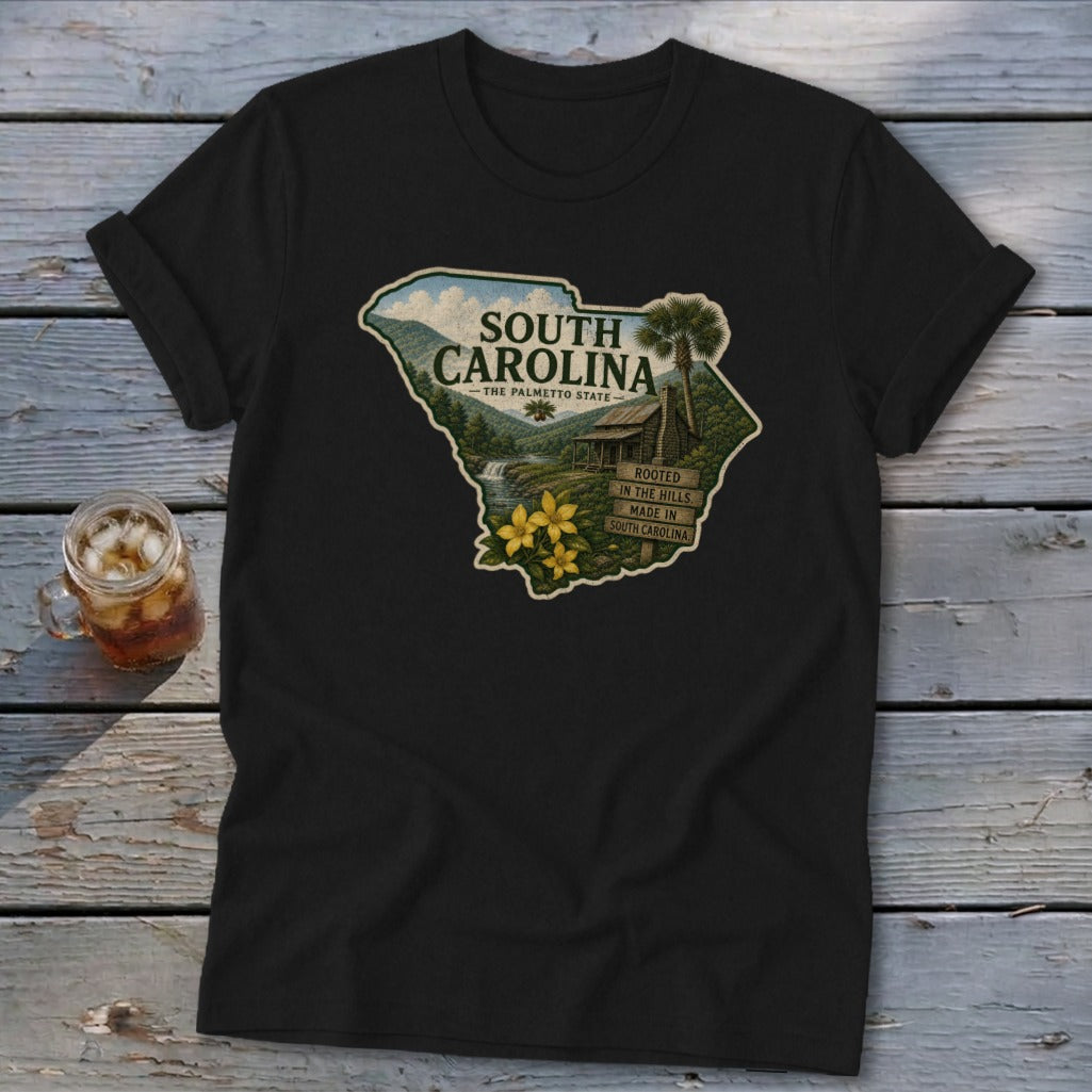 South Carolina Homeplace Scene Softstyle Tee