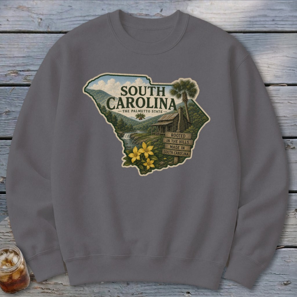 South Carolina Homeplace Scene Sweatshirt
