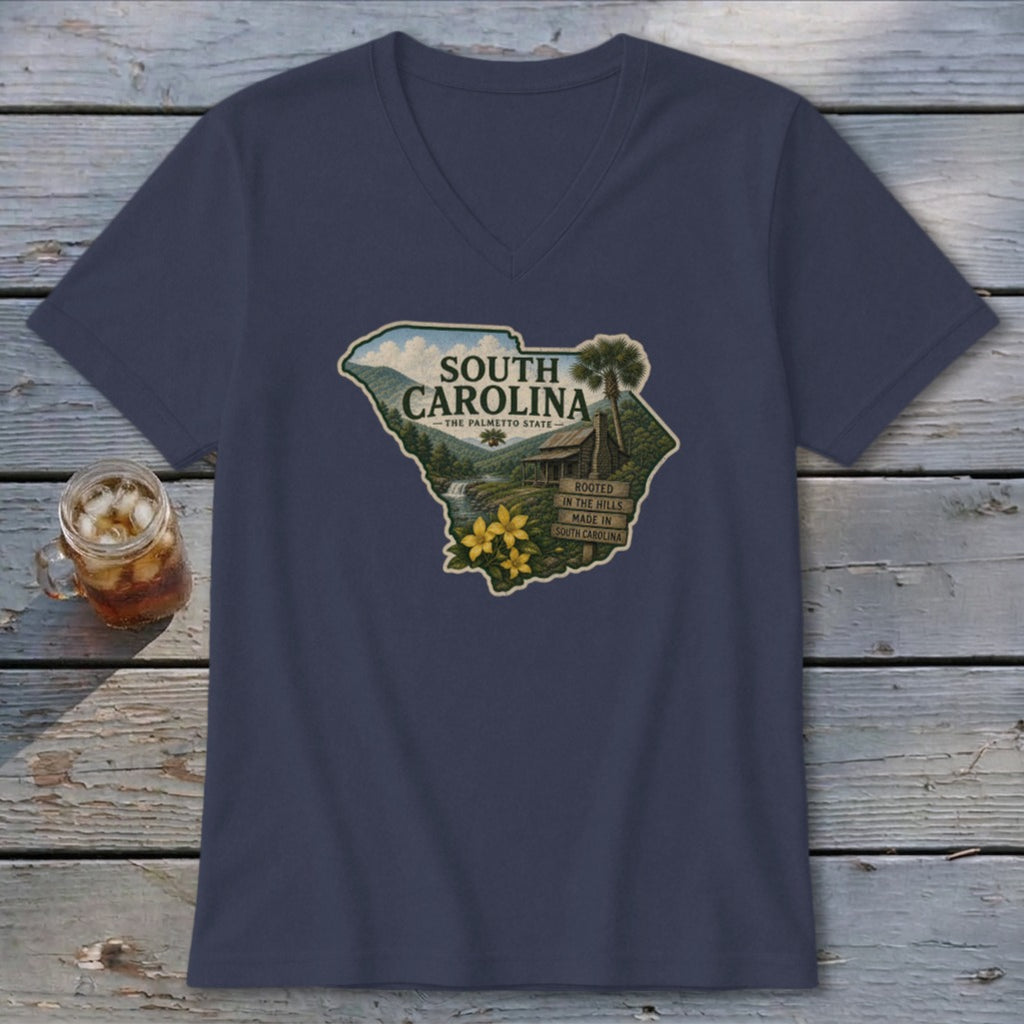 South Carolina Homeplace Scene V-neck