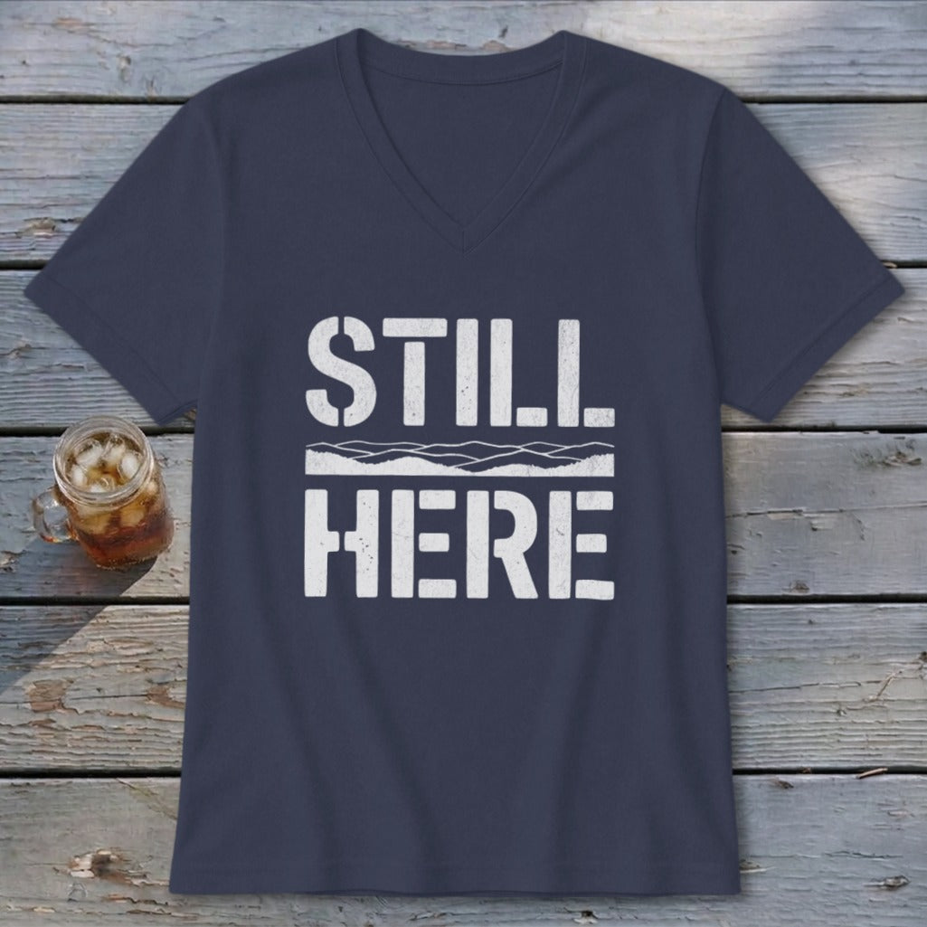 Still Here V-neck
