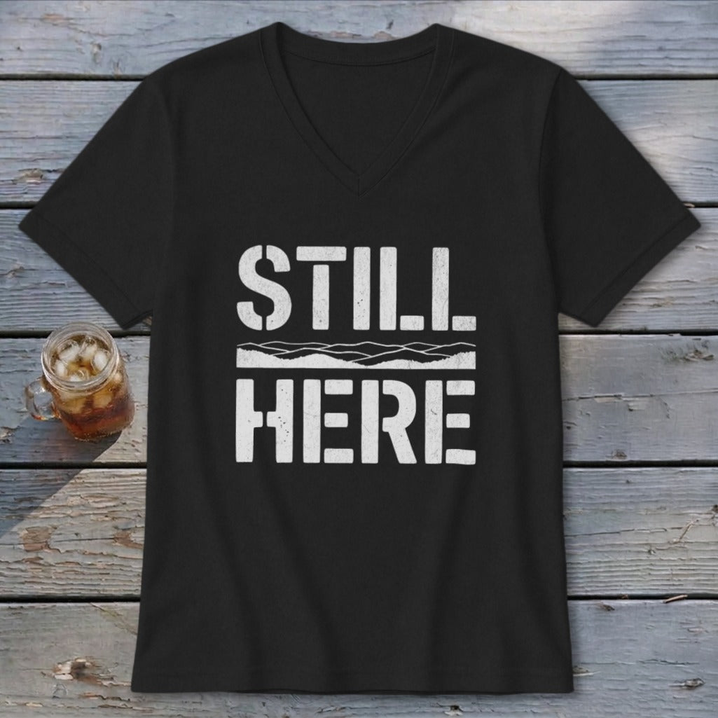 Still Here V-neck
