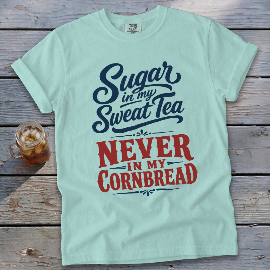 Sugar In My Sweet Tea Signature Tee - Chalky Mint