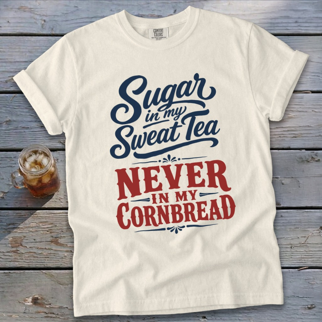 Sugar In My Sweet Tea Signature Tee - Ivory