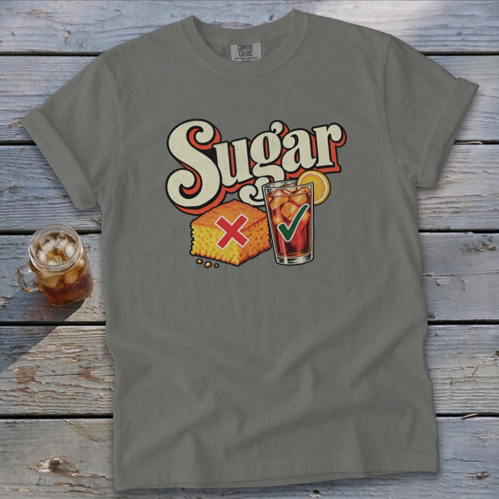Sugar Tea Yes Signature Tee - Pepper