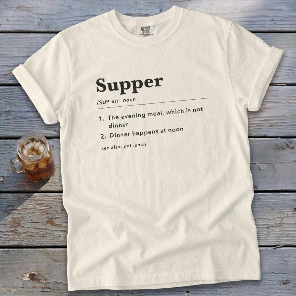 Supper Definition Signature Tee