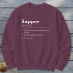 Supper Definition Sweatshirt