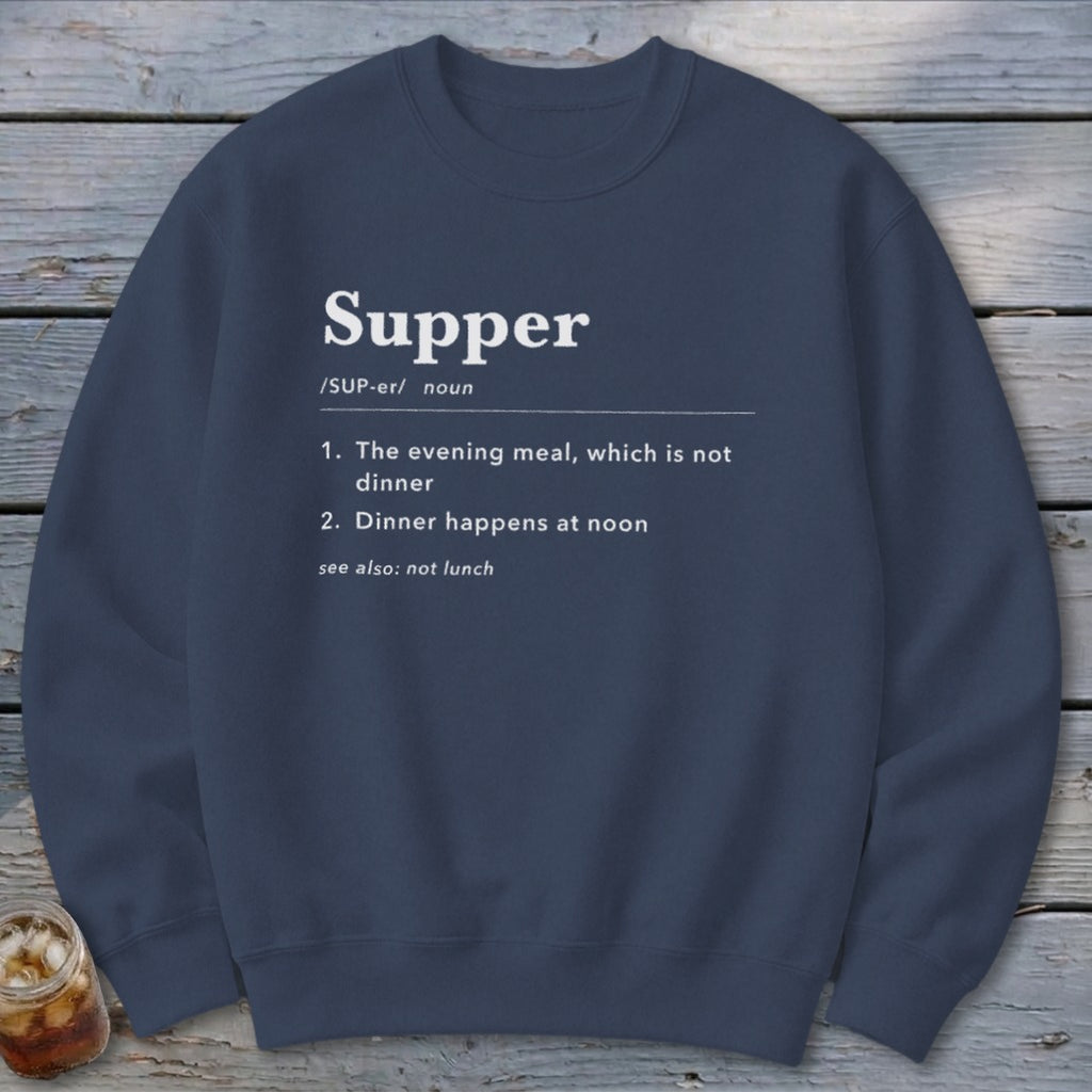 Supper Definition Sweatshirt