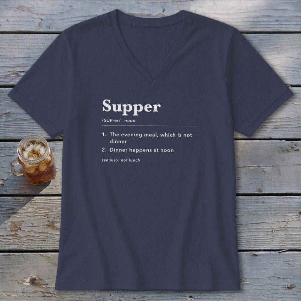 Supper Definition V-neck