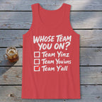 Team Y'all Tank Top