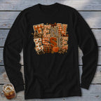 Tennessee Faux Chenille Fall Patch Long Sleeve Tee