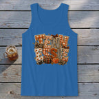 Tennessee Faux Chenille Fall Patch Tank Top