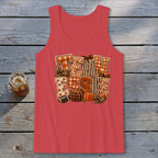 Tennessee Faux Chenille Fall Patch Tank Top