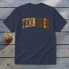 Tennessee Faux Embroidery Letters Youth Tee
