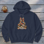 Tennessee Faux Patchwork Christmas Tree Hoodie