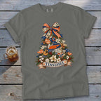 Tennessee Faux Patchwork Christmas Tree Signature Tee