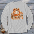 Tennessee Faux Patchwork Pumpkin Long Sleeve Tee