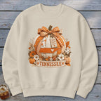Tennessee Faux Patchwork Pumpkin Sweatshirt