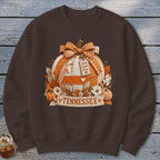 Tennessee Faux Patchwork Pumpkin Sweatshirt
