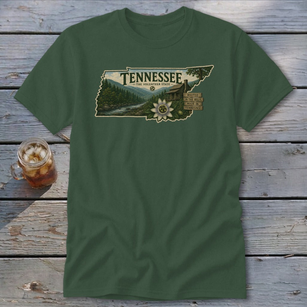 Tennessee Homeplace Scene Classic Tee