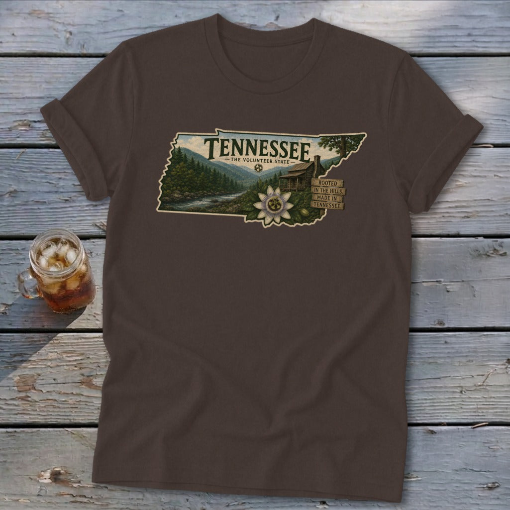 Tennessee Homeplace Scene Softstyle Tee